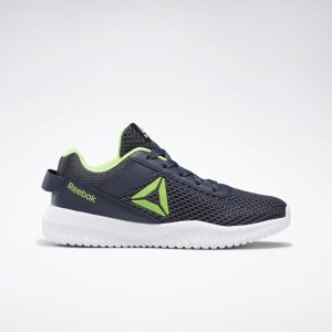 Reebok Flexagon Energy Trainingsschuhe Kinder - Navy/Grün - DE 167-EHS